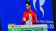 Đỗ Thanh Hải giành HCV đầu tiên cho thể thao người khuyết tật Việt Nam tại ASIAN Para Games 5